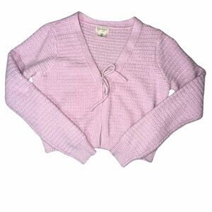 Jessica Simpson Soft Pink Knit Cardigan
